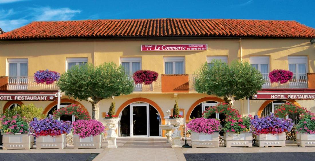 Hotel-Restaurant Le Commerce Nogaro Εξωτερικό φωτογραφία